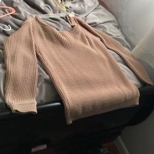 Off the shoulder sweater